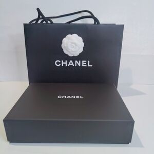CHANEL Black and White Storage Box Set